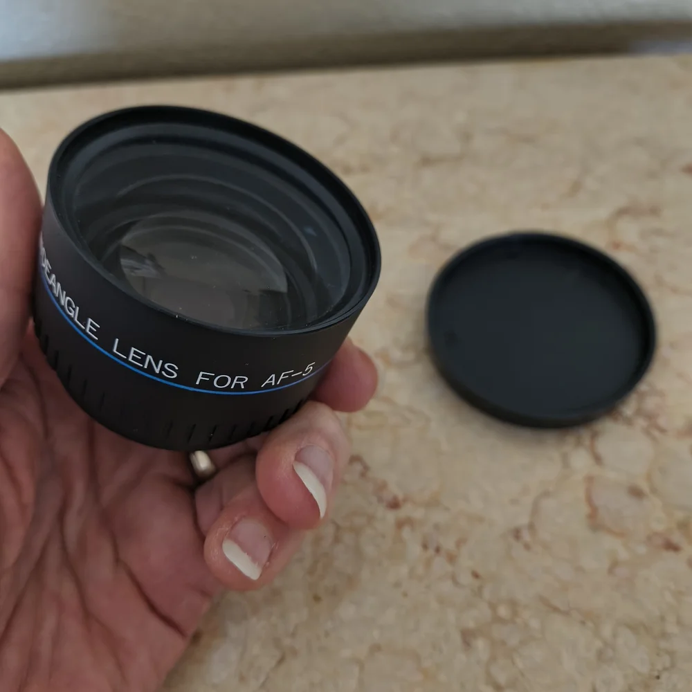 Vintage Sakar Wide Angle Lens for Minolta AF-5 Japan